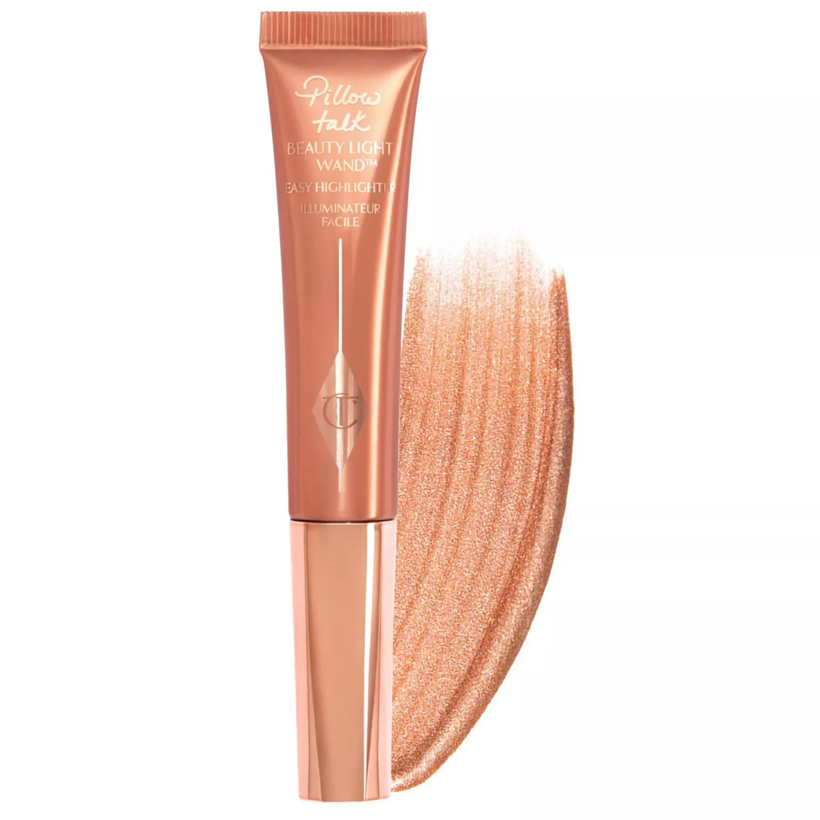 Charlotte Tilbury Beauty Highlighter Wand, Size: 0.41 FL Oz, Pillow Talk Medium | Kohl's