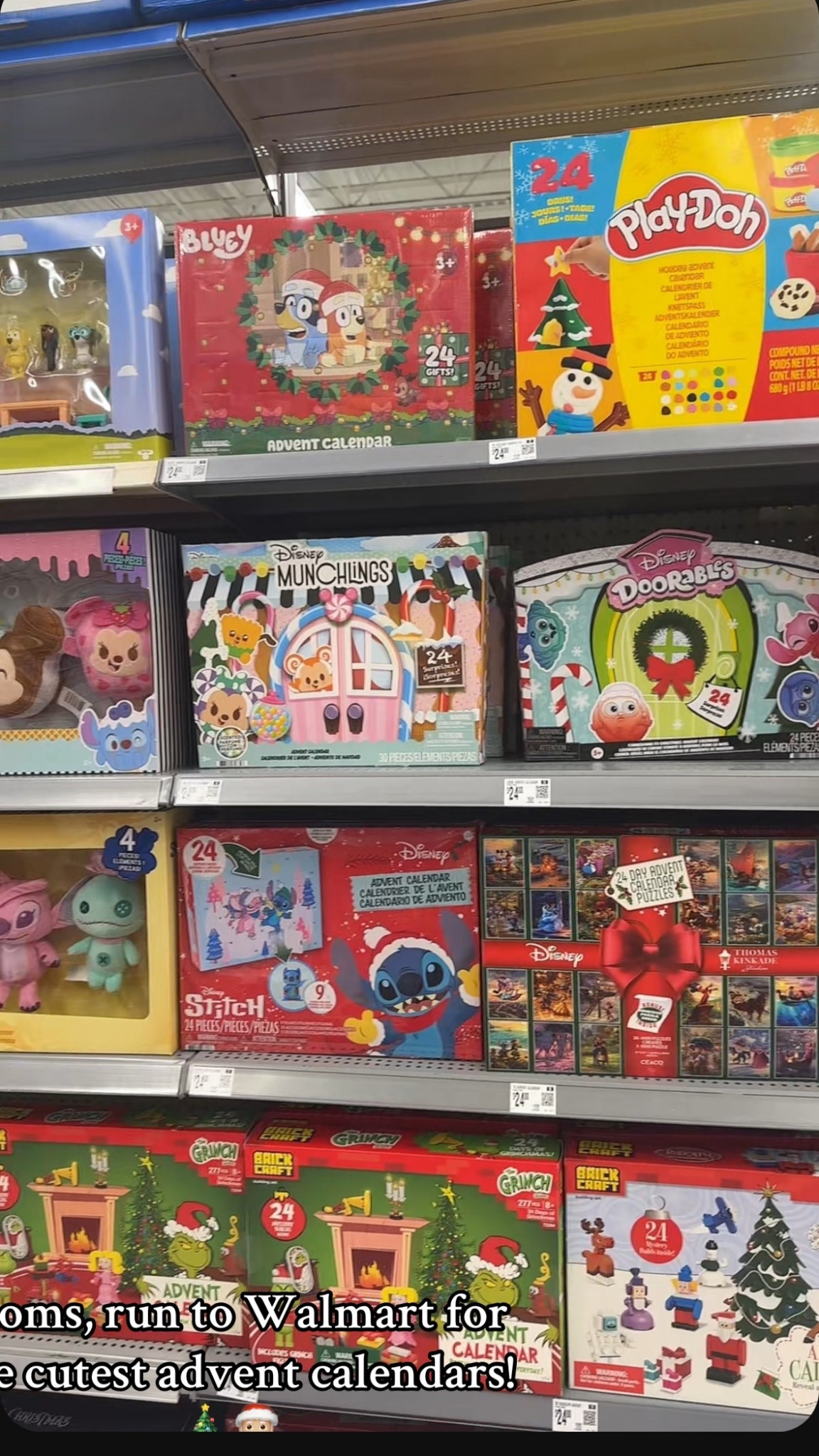 Christmas advent calendars new to Walmart! 

#LTKSeasonal #LTKKids #LTKFindsUnder50