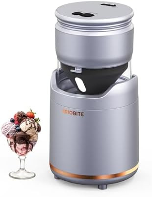 BRIOBITE Ice Cream Maker,Rechargeable Soft Ice Cream Machine with Low Noise,Compact for 1-2 Servi... | Amazon (US)