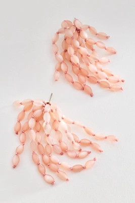 Beaded Fringe Statement Earrings | Anthropologie (US)