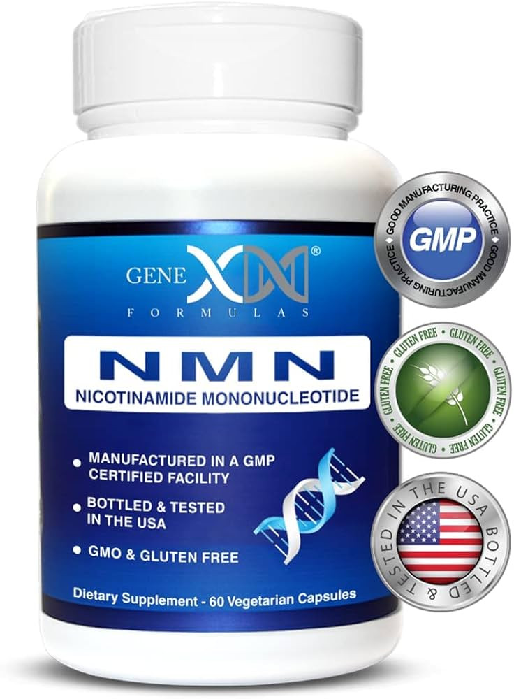 Genex Formulas NMN 250mg - Stabilized Form (60 Capsules), 99% Pure Supplement Capsules for Increa... | Amazon (US)