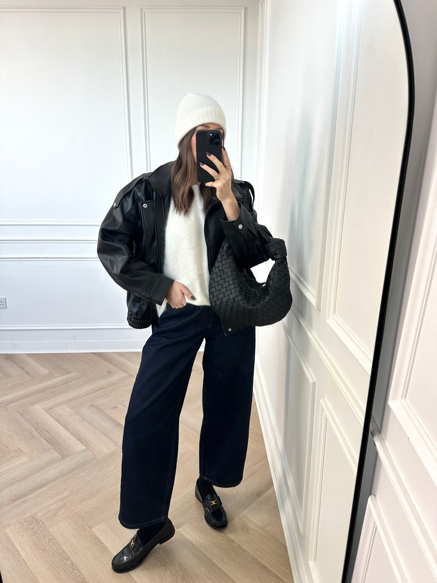 A week styling WAT The Brand Blake Denim... Knitwear | cashmere | barrell leg jeans | leather jacket | biker jacket 

#LTKstyletip #LTKuk #LTKwinter