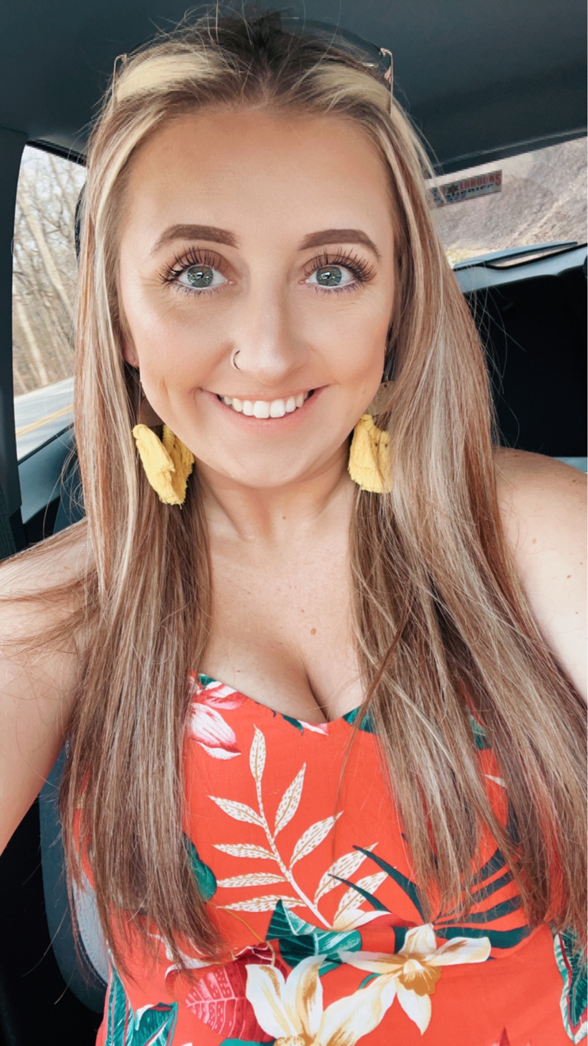 A little OOTD 👗 

Got this dress a few years back from old navy, they have some of the cutest dresses! I am wearing a size Medium in this particular dress. ✨
#ootd #maxidress #springtime #floral #oldnavyfind #momfit #homemadeearring 

#LTKfit #LTKFind #LTKsalealert