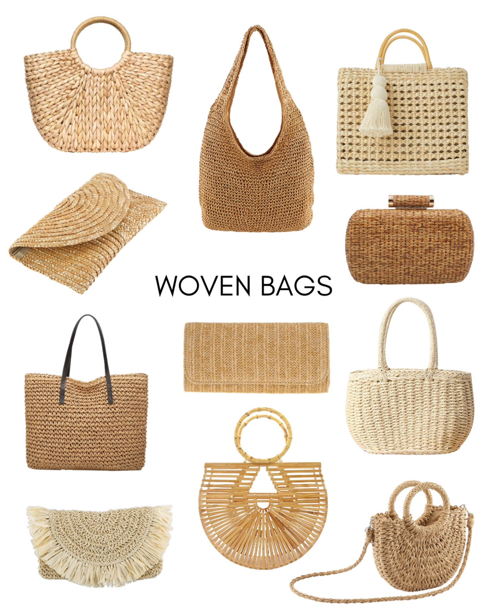 Woven Bags

Here is a selection of woven straw clutches, purses, handbags and totes perfect for your next beach resort vacation trip.

#LTKresort #LTKvacation #resort #vacation #resortvacation #beach #trip #clutch #woven #bag #tote #clutch #purse #straw #amazon #founditonamazon #amazonfinds

#LTKstyletip #LTKtravel #LTKunder50