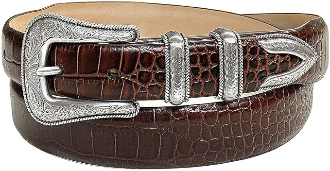 Brenton Genuine Full-Grain Cowhide Leather Dress Belt 1-1/8"(30mm) taper down to 1"(25mm) wide or... | Amazon (US)