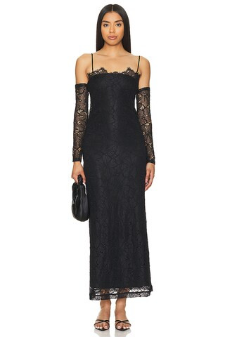Alexis Rishell Dress in Black Lace from Revolve.com | Revolve Clothing (Global)