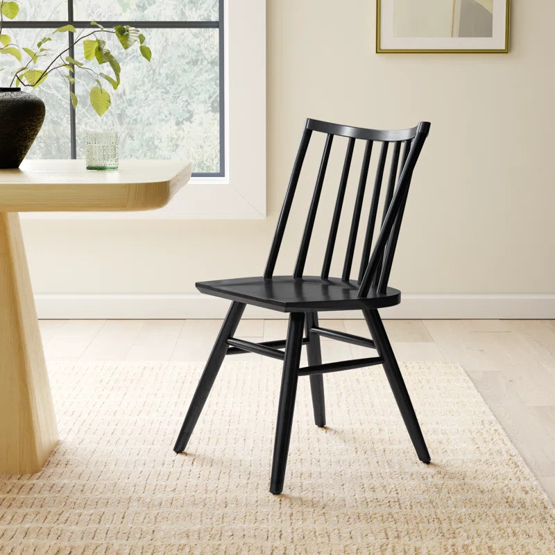 Shania Solid Wood Slat Back Dining Chair | Wayfair North America