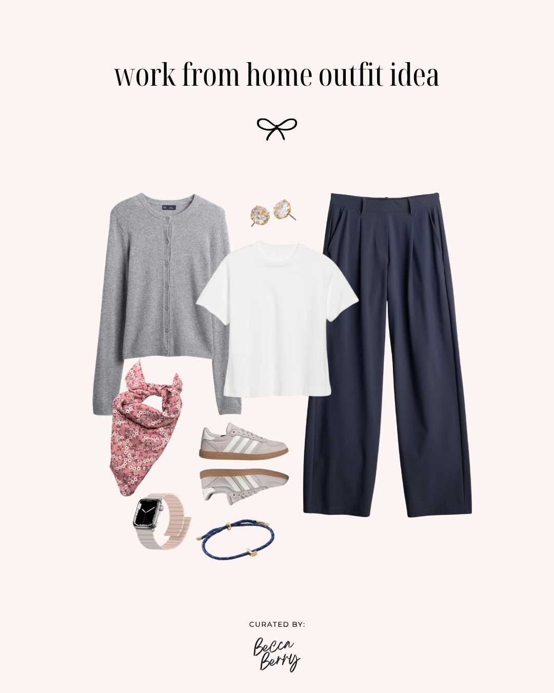 Easy work from home outfit that is mid-size friendly 🤍

#LTKootd #LTKMidsize #LTKWorkwear