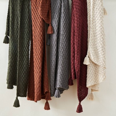 Chunky Knit Throw Blanket - Threshold™ designed with Studio McGee | Target