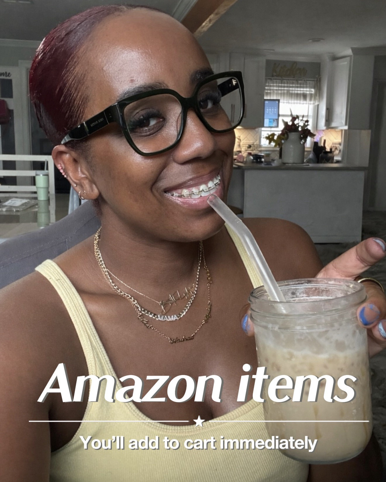 Amazon finds I’ve been using NONSTOP lately… and honestly some of these shocked me 😮‍💨

From comfy outfits to life-changing little things I didn’t know I needed — this is one of those “just trust me” posts 👀

✔️ affordable fashion dupes
✔️ everyday mom life essentials
✔️ beauty + self-care must haves
✔️ random finds that just make life easier
✔️ things I’ve actually used + love (not just cute online)

The walking shoes?? feel like clouds ☁️
The seamless jelly bra?? SO comfy… like you forget you even have it on 🤭
The nail products?? saved me money 💅🏽
The laundry + sleep finds?? next level 😴
And don’t even get me started on the Kindle… 🤭

This is your sign to scroll slow because every slide is a GOOD one 👏🏽

SIZING REFERENCE/stats- 5’5”, 165 lbs, size 10

#amazonfinds #amazonmusthaves #amazonfavorites #founditonamazon #amazonhome #amazonstyle #momlifehacks #everydayessentials #affordablefinds #lifehack #selfcareessentials #amazonfashion #over40style #budgetfriendly #amazonhaul
