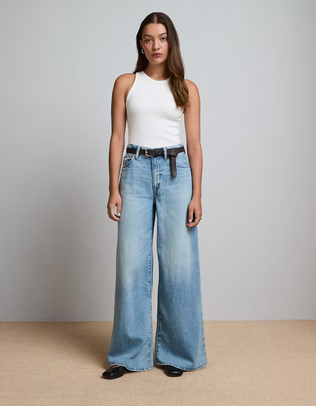 AE77 Premium Wide 5-Pocket Jean | American Eagle Outfitters (US & CA)