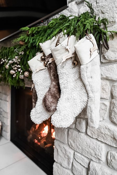 And the stockings have been hung! My mantle is officially done. I love how adding more stems really made my mantle pop! 

#LTKHoliday #LTKSeasonal #LTKhome