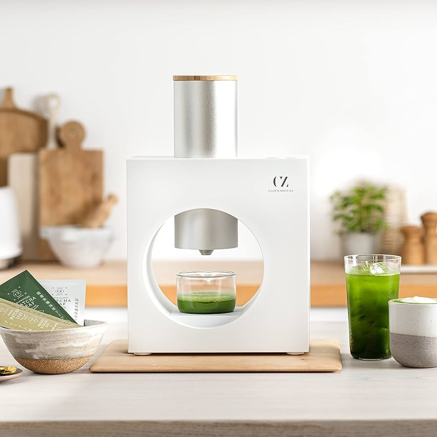Cuzen Matcha Maker Starter Kit, an Innovative At-home Matcha Machine that Produces Freshly Ground... | Amazon (US)