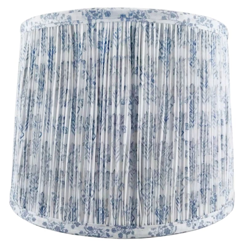 Grace Mitchell Tsp 12X14X10 Pleated Blue White | At Home