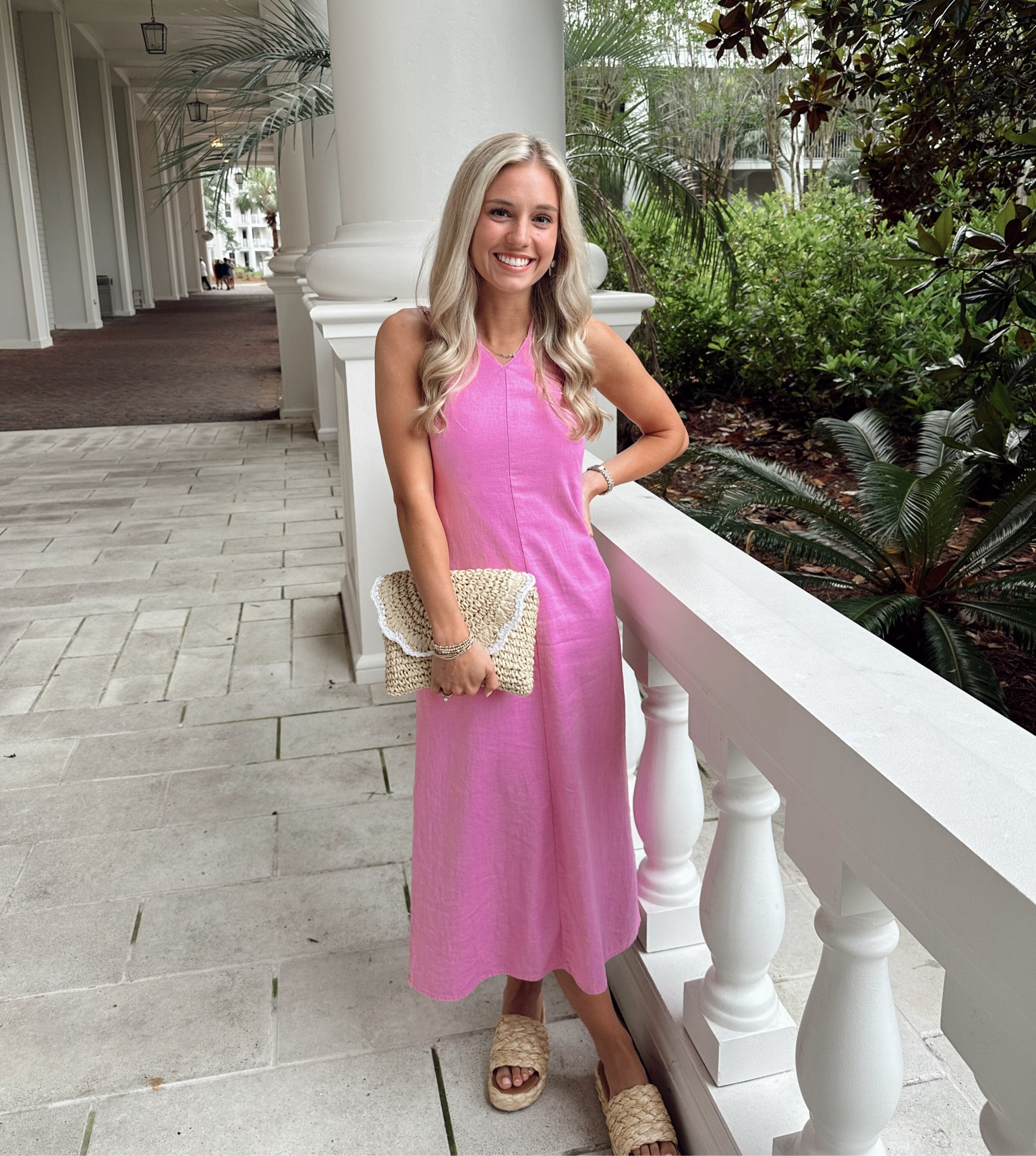 Dinner at the beach! Wearing an XS! 