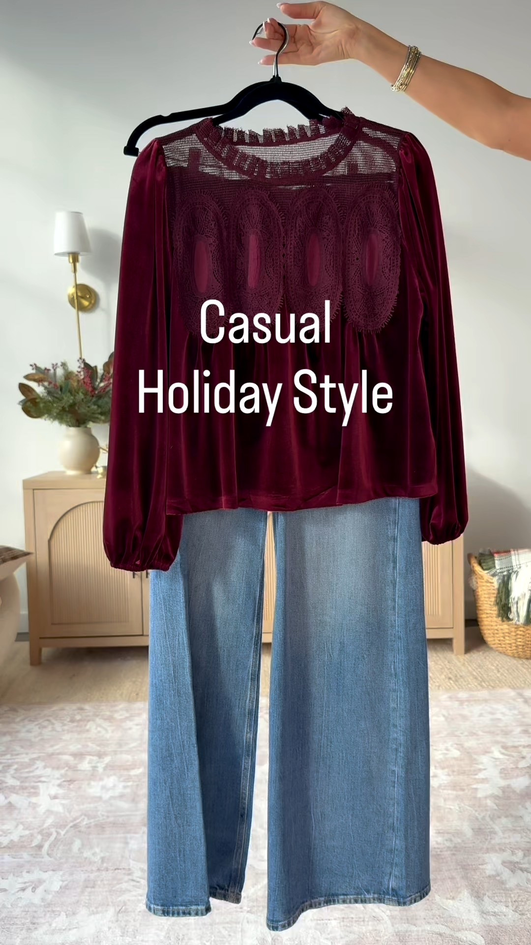 Top Seller last month 
The perfect casual style for the holidays. This anthro look for less is a 20/10!!  
Wearing a small in top and a 2 long denim 

#LTKCyberWeek #LTKU #LTKOver40 #LTKTall #LTKFindsUnder50 #LTKSaleAlert
#LTKCyberWeek