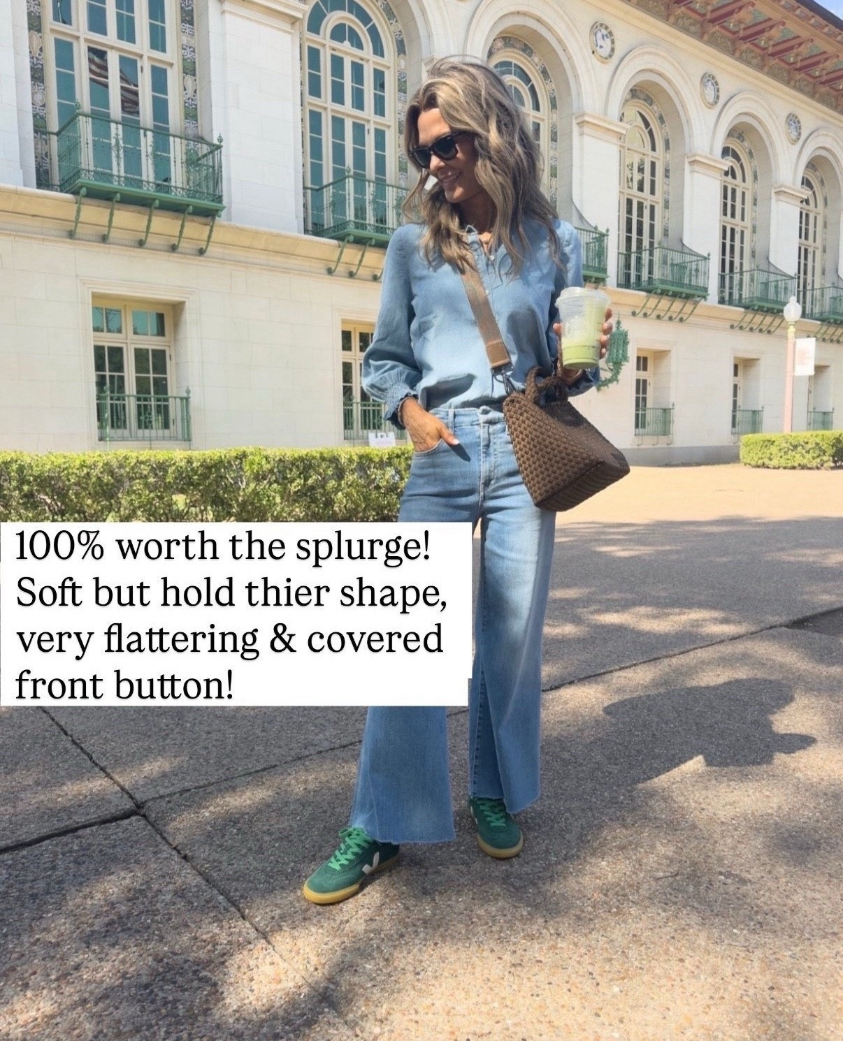 Frank & Eileen Jean is a favorite. Soft but holds shape. TTS I’ve had mine for years! 


#LTKTravel #LTKootd #LTKOver40