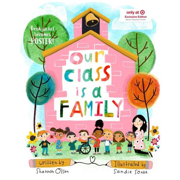 Our Class is a Family - Target Exclusive Edition by Shannon Olsen (Hardcover) | Target