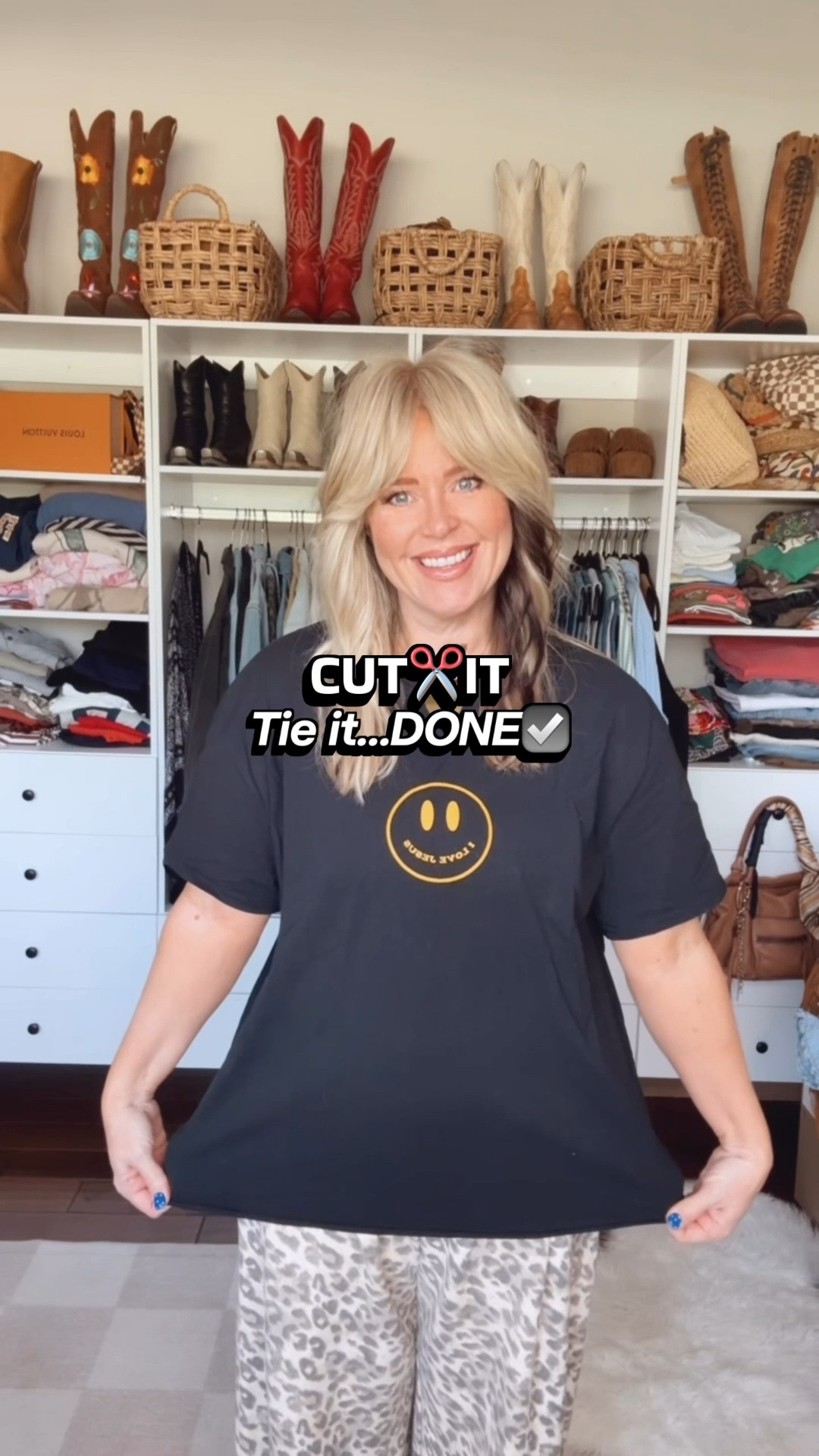 This is an old tee that I wanted to wear over my polka dot dress and I wanted it to tie in to accentuate my waist. This is a great cut for that. It’s also cute not tied with shorts and cut it up high enough so you can see your fun tank or bandeau top. 
✨Earrings are @twistedsilver & I can’t link here. Save there with code MANDIE20
💛Heart necklace is @kcchicdesigns save with code MANDIE

#LTKgrwm #LTKootd #LTKFestival