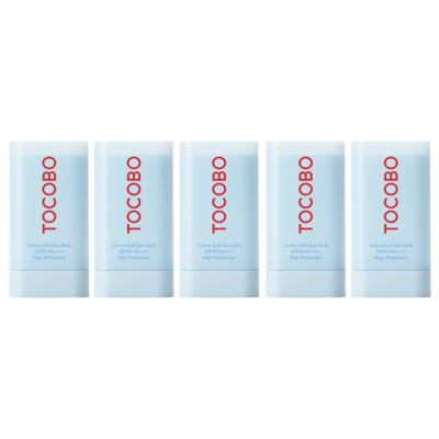Shop TOCOBO - Cotton Soft Sun Stick SPF50 PA++++ - 19g (5ea) Set  | STYLEVANA | Stylevana