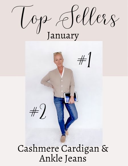 January’s Top Selling Items: Cashmere cardigan and comfy skinny jeans!

#LTKshoecrush #LTKSeasonal #LTKFind