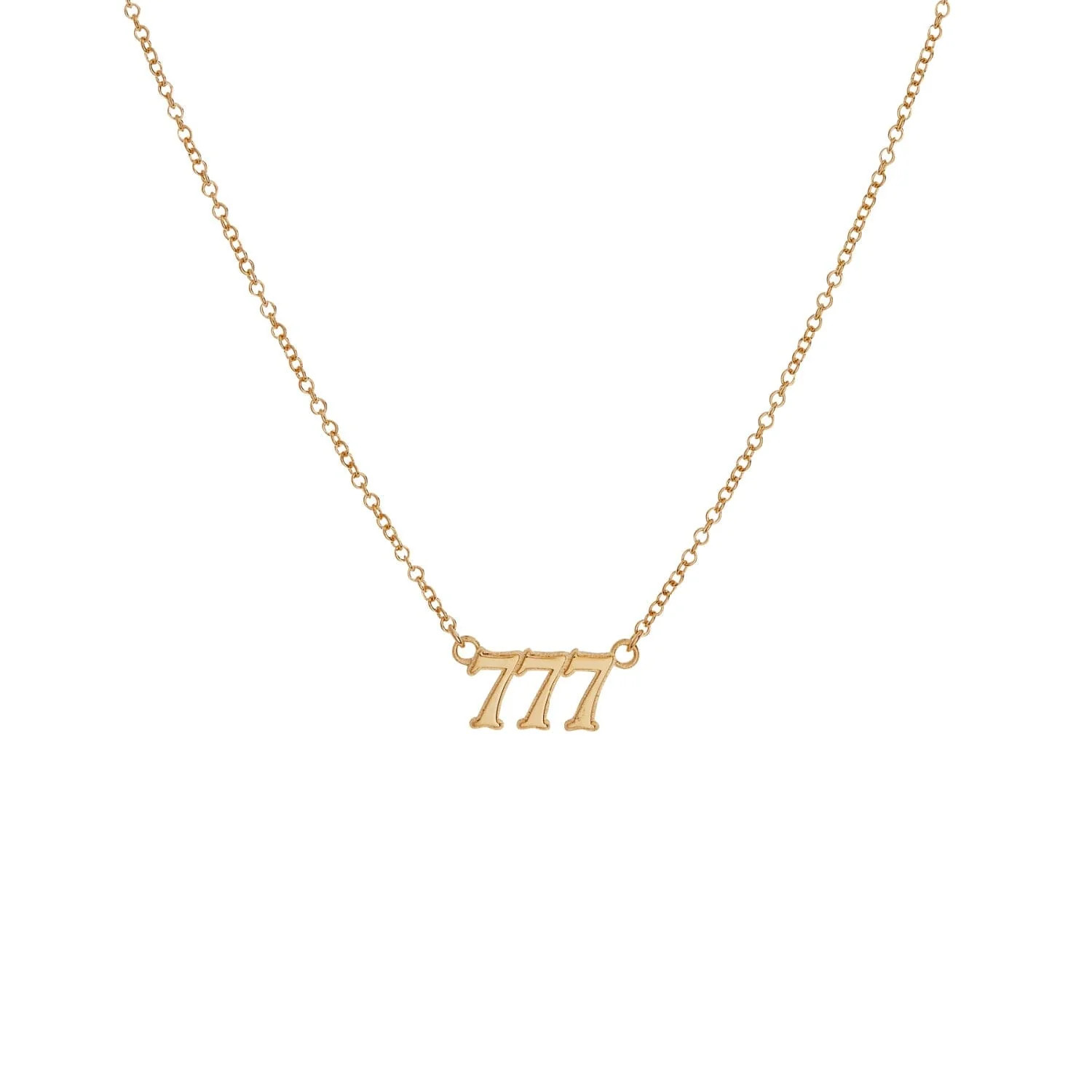 Angel Number Necklace | Tiny Tags