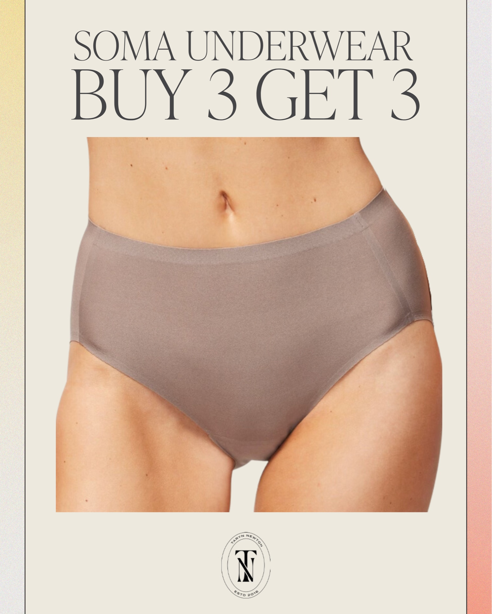 Soma panties buy 3 get 3 free!

#LTKSeasonal #LTKHolidaySale #LTKsalealert