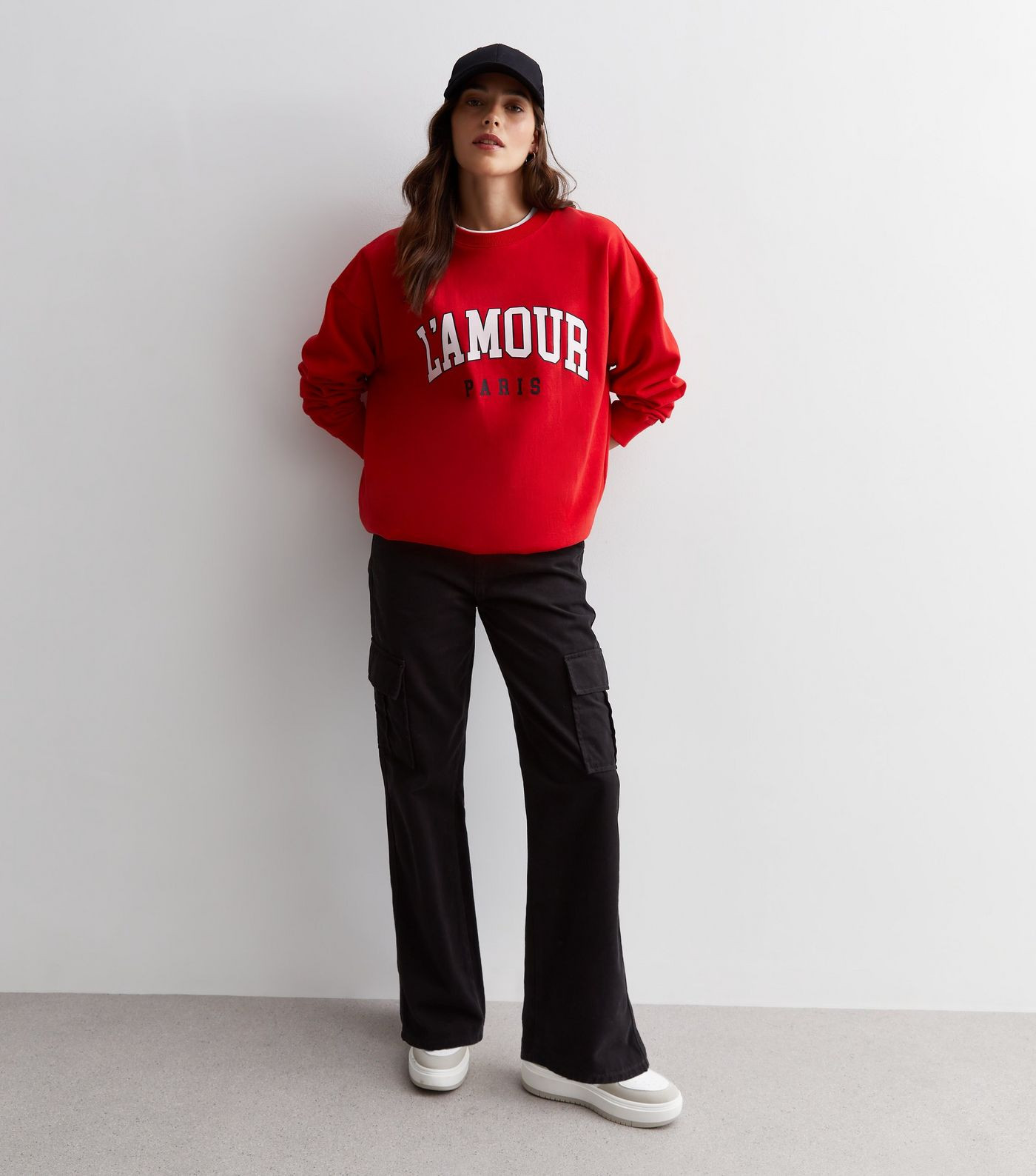 Black Slim Fit Cargo Trousers
						
						Add to Saved Items
						Remove from Saved Items | New Look (UK)