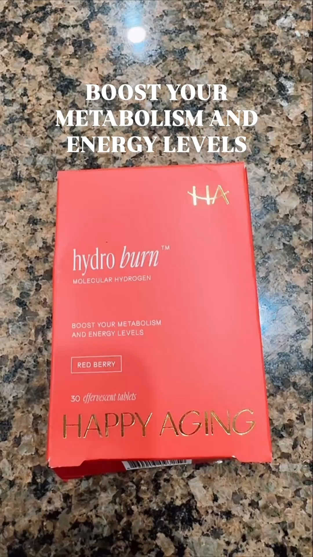 Aging well is about feeling your best at every stage. @happyaging 

I’m loving Happy Aging Hydro Burn Molecular Hydrogen as part of my daily wellness routine. Simple, refreshing, and designed to complement the healthy habits that matter most hydration, movement, nutrition, rest and consistency. 

Here’s to aging with intention, confidence, and good energy.

#HappyAging #HydroBurn #MolecularHydrogen #WellnessRoutine #HealthyAging #AgingWell #SelfCare #WellnessJourney

#LTKBeauty #LTKOver40 #LTKSaleAlert