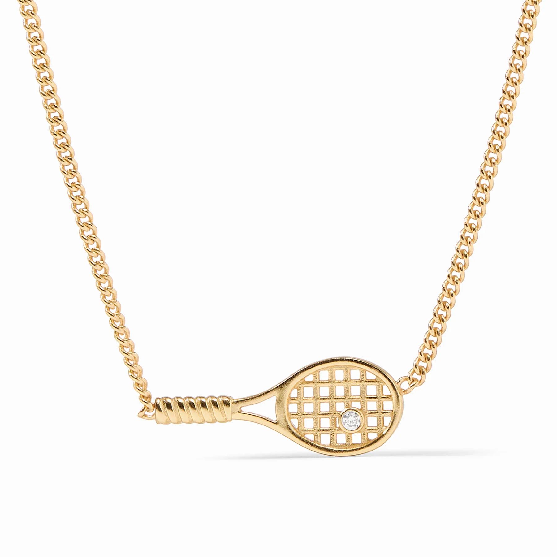 Tennis Racquet Delicate Necklace | Julie Vos