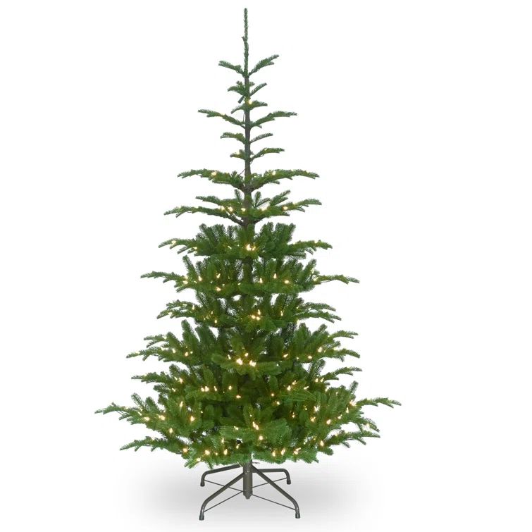 Green Spruce Christmas Tree with Lights | Wayfair Professional