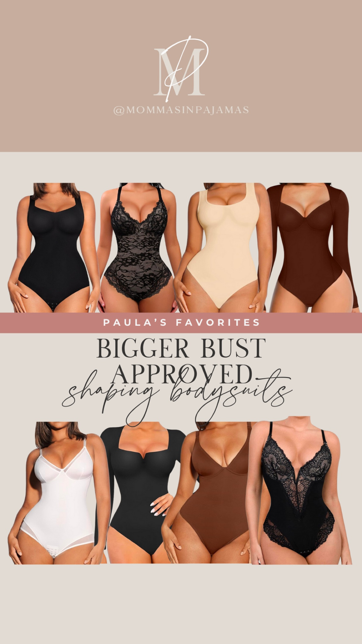 Tried and true: I have, own, and LOVE all these shaping bodysuits from Amazon .Wearing a small I’m 5’ petite fashion with a size 34DDD. Big bust friendly, petite, undergarments, shaping bodysuit, Amazon find

#LTKmidsize #LTKfindsunder50 #LTKMostLoved