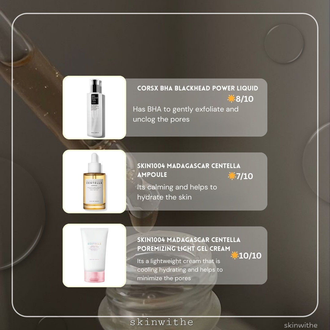 Corsx blackhead to exfoliate skin1004 Centella ampoule to soothe and Skin1004 poremizing gel cream to minimize poresKorean skincare kbeauty 

#LTKmorningroutine #LTKselfcare #LTKBeauty