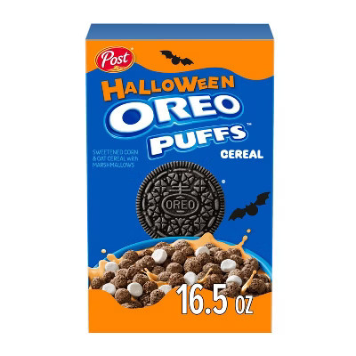 Post Halloween Oreo Puffs Breakfast Cereal - 16.5oz | Target