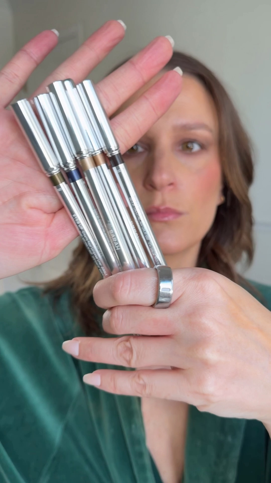 I often get asked which eyeliners are best for women over 40, and these Eyes Up Liners by Sarah Creal are formulated for women 40+. They glide on smoothly, blend beautifully even over fine lines and folds, which also makes them perfect for hooded eyes. Once they dry they stay in place. No smudging, no budging.

#LTKOver40 #LTKBeauty #LTKselfcare