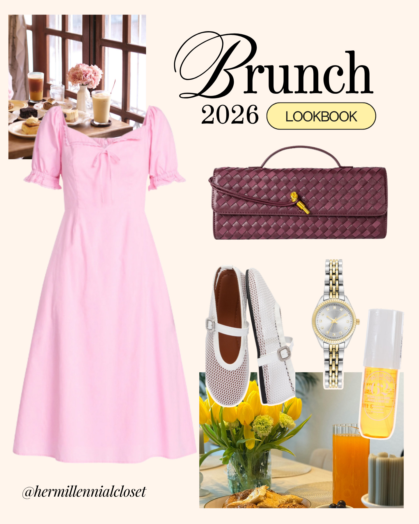 Brunch Date Lookbook 🌸Soft pink dress, mesh ballet flats, and a woven bag. The perfect chic brunch trio 💕  

 

#LTKFestival #LTKootd #LTKPlusSize