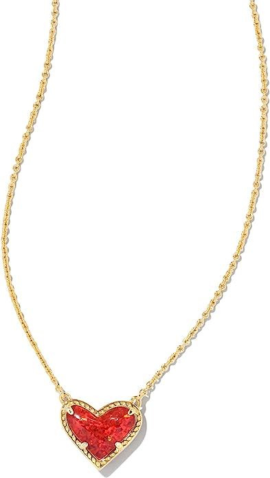 Kendra Scott Ari Heart Adjustable Length Pendant Necklace for Women, Fashion Jewelry | Amazon (US)