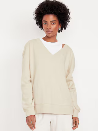 Oversized SoComfy Tunic Sweatshirt | Old Navy (US)