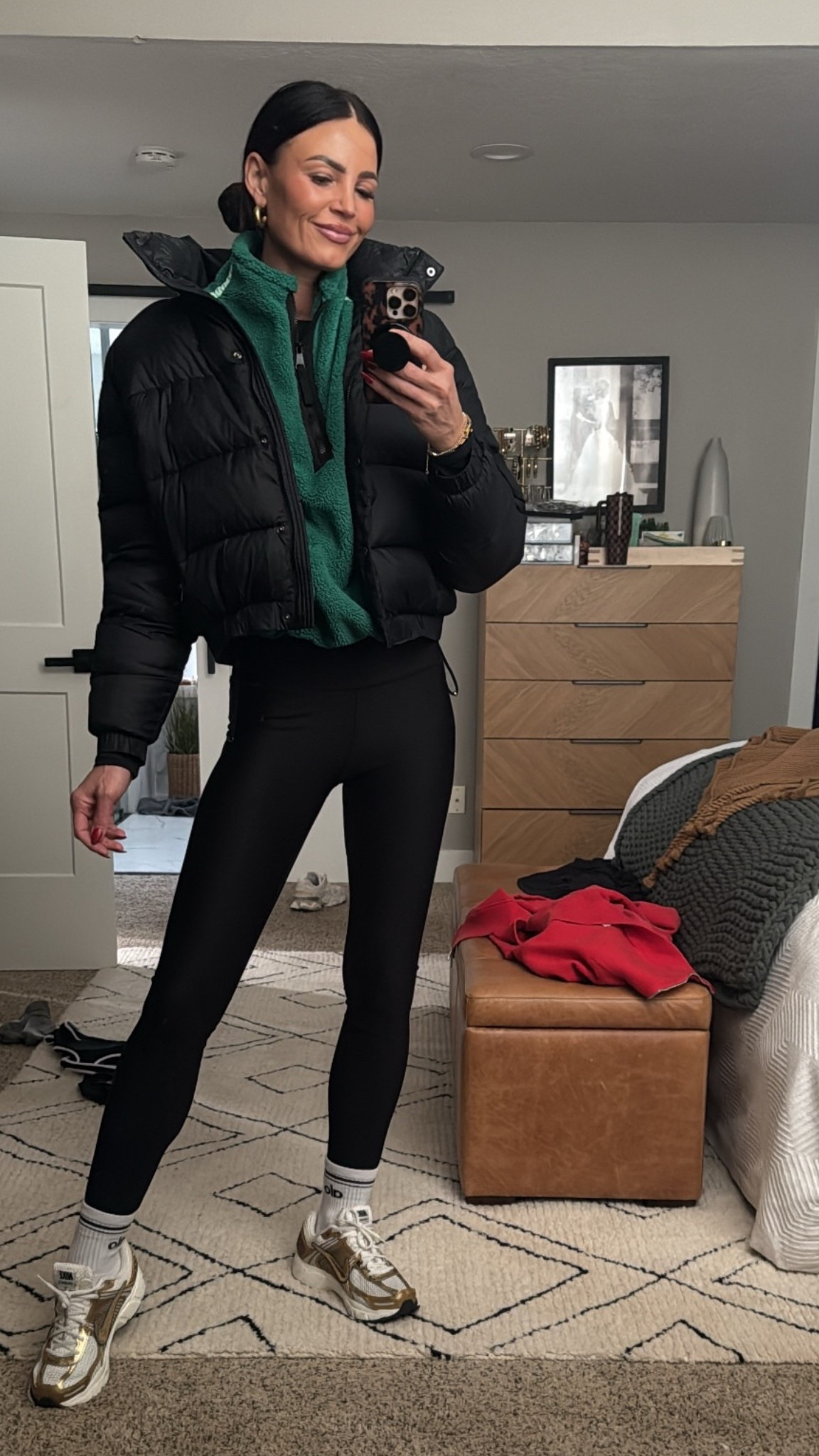 Leggings Medium
Jacket Medium
Fleece M

#LTKOver40 #LTKSaleAlert #LTKActive