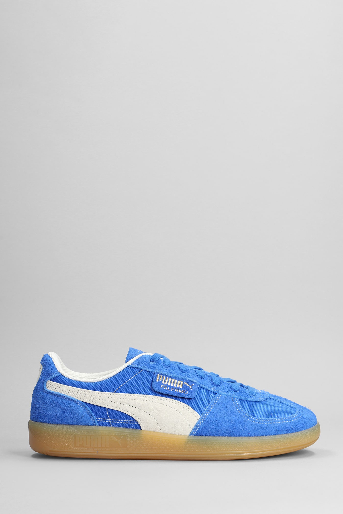Puma Palermo Sneakers In Blue Suede | Italist.com US