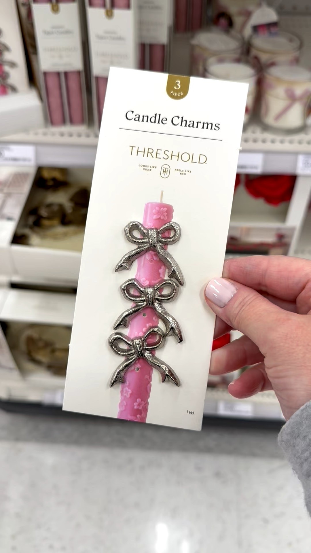 Okay, these might be my favorite Valentines/Galentines decor find of the season. They’re technically “candle charms” (or candle jewelry if you’re feeling extra), meant to dress up your taper and pillar candles like they’re headed to a black-tie gala. And honestly? I respect that.

But the moment I saw them, my little mosaic-artist brain started buzzing. Because yes, you can absolutely bling out your candles…but you can also use these as grout charms in your mosaic projects. I mean…come on. Silver bow accents in your artwork? That’s the kind of subtle bougie energy I fully support.

Whether you’re lighting up your dining table or your next art piece, these silver bows are adorable, versatile, and basically impossible to mess up. 🎀

For mosaic tips, tutorials, inspiration, and so much more please visit my YouTube channel: YouTube.com/julieweilbacher. Follow @julieweilbacher on Instagram for all things mosaic art.

#valentinesdaydecor #galentines #candles #tablescapestyle #candledecor #candlestickstyle #silveraccents #elevatedhomeaccents #bowdecor #craftsupplies #mosaic #metalbow #candlecharms #candlejewelry #hostessgift

#LTKHoliday 

#LTKHome #LTKSeasonal #LTKFindsUnder50