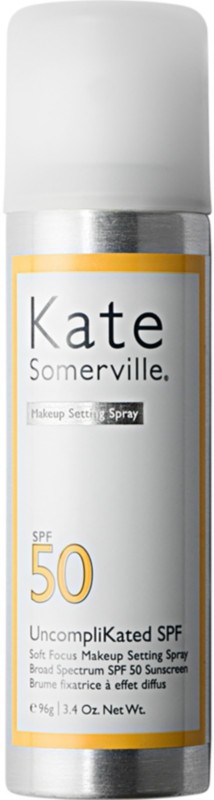Kate Somerville UncompliKated SPF Soft Focus Makeup Setting Spray Broad Spectrum SPF 50 Sunscreen... | Ulta