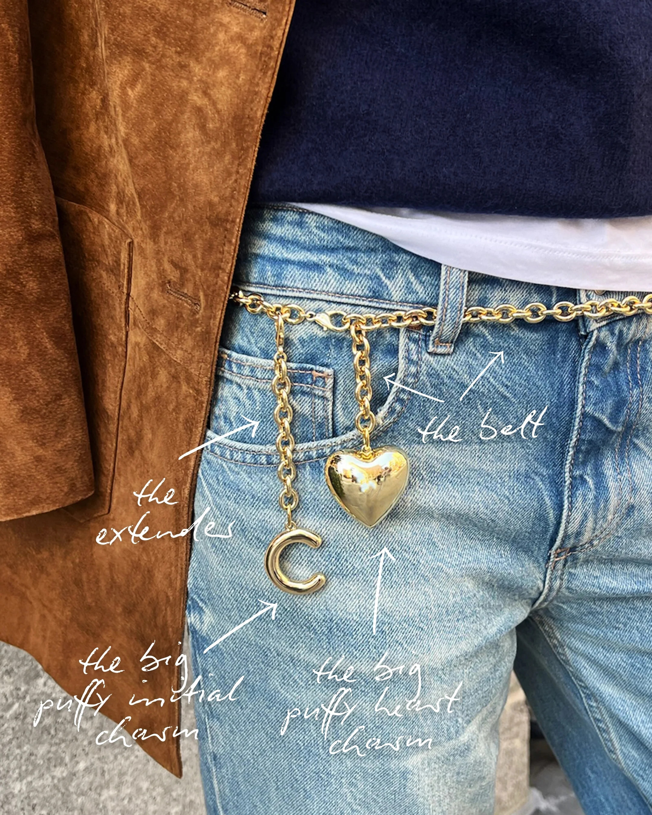 The Cable Chain Belt | Roxanne Assoulin