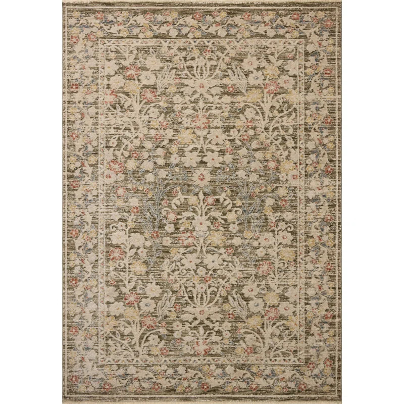 Loloi Clarisse Olive / Multi Area Rug | Wayfair North America
