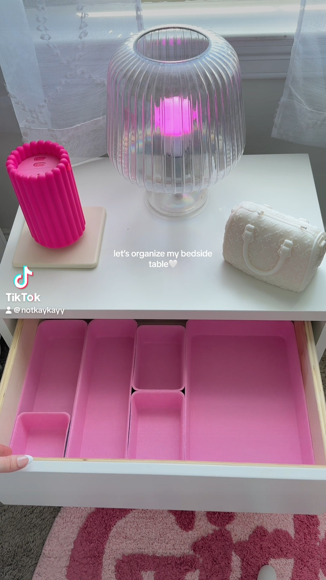 pink drawer organizing🩷 links as seen on tiktok xx 

#LTKstyletip #LTKVideo #LTKhome