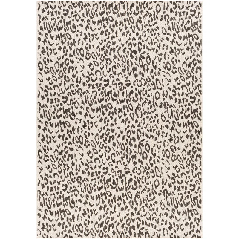 Gainell Black/Beige Indoor / Outdoor Area Rug | Wayfair North America