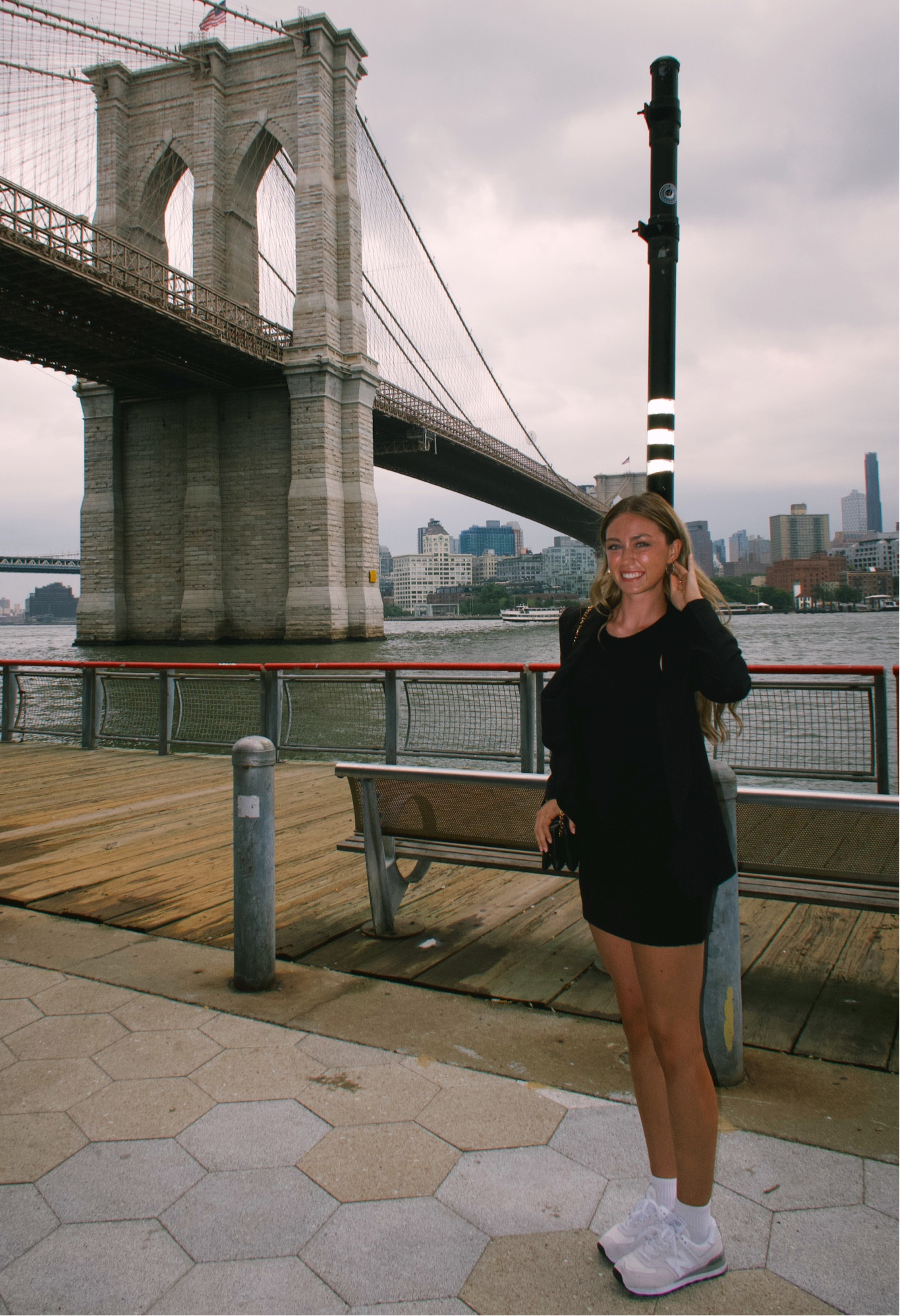 NY sightseeing fit 🗽🍎 

black mini dress, black blazer, new balance tennis shoes

#LTKBacktoSchool #LTKSeasonal #LTKstyletip