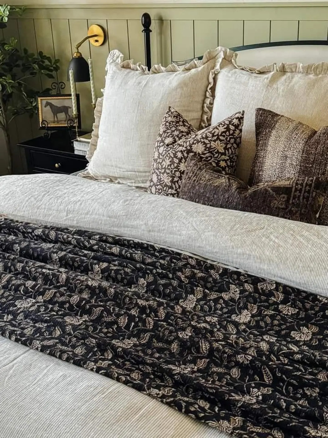 Premium Handmade Cotton Throw Blanket Cozy Boho Blanket With Tassels & Beautiful Handblock Print ... | Etsy (US)