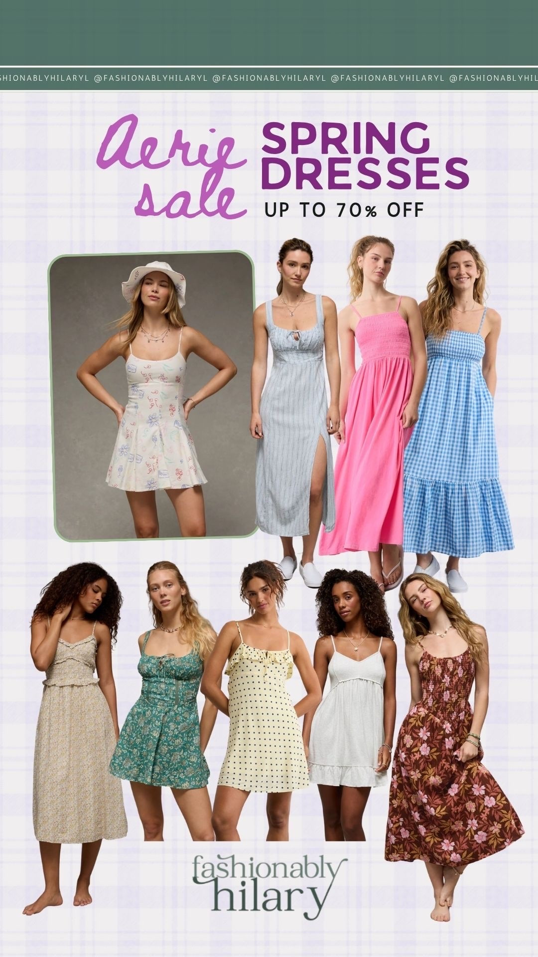 Aerie just added a ton of new items to their clearance section and many are over 50% off! Some of these are included in an extra 35% off w/code: SUNNYSTEALS. 

These are still available in most sizes and colors, but they will go fast! 
Printed mini dress, polka dot mini dress, corset bust maxi dress

#LTKSaleAlert #LTKSeasonal #LTKMidsize