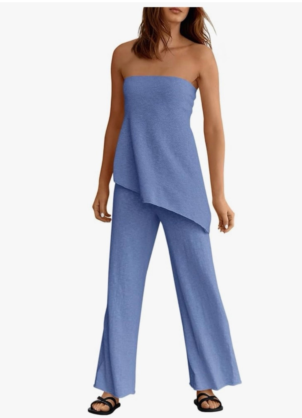 Matching set tube top and knit pants

#LTKootd #LTKTravel #LTKSwim